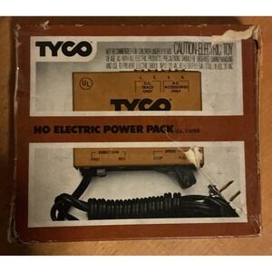 Tyco Model‎ Train HO Gauge HO Scale Electric Power Pack In Original Box No. 899